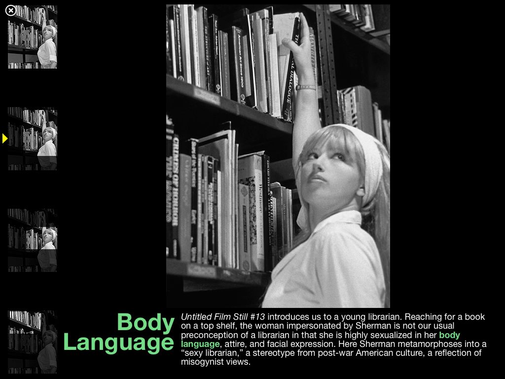 Body language vocab discussed in context