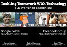 Tackling Teamwork Title Slide