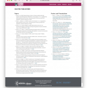 CEDI Publications page screenshot